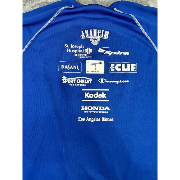 Men’s Champion VTG 5th Disneyland ½ Marathon 2010 Royal Blue Tee Large – Exc - Picture 4 of 10